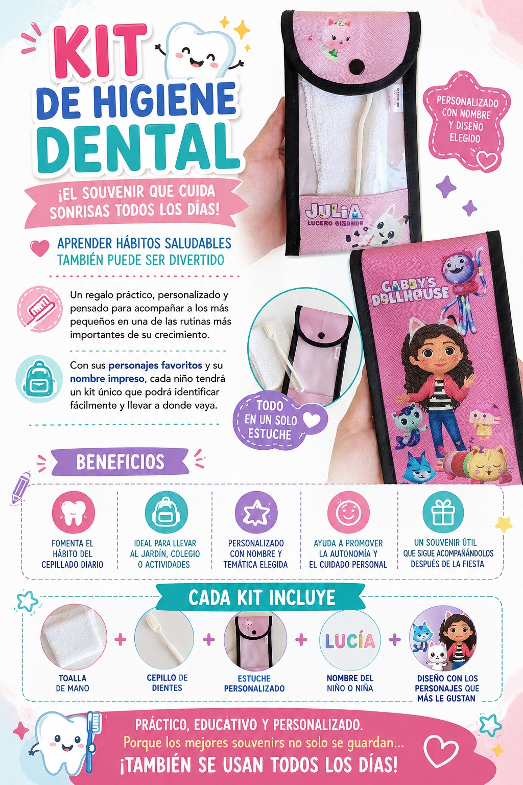 KIT HIGIENE DENTAL souvenir - Imagen 7