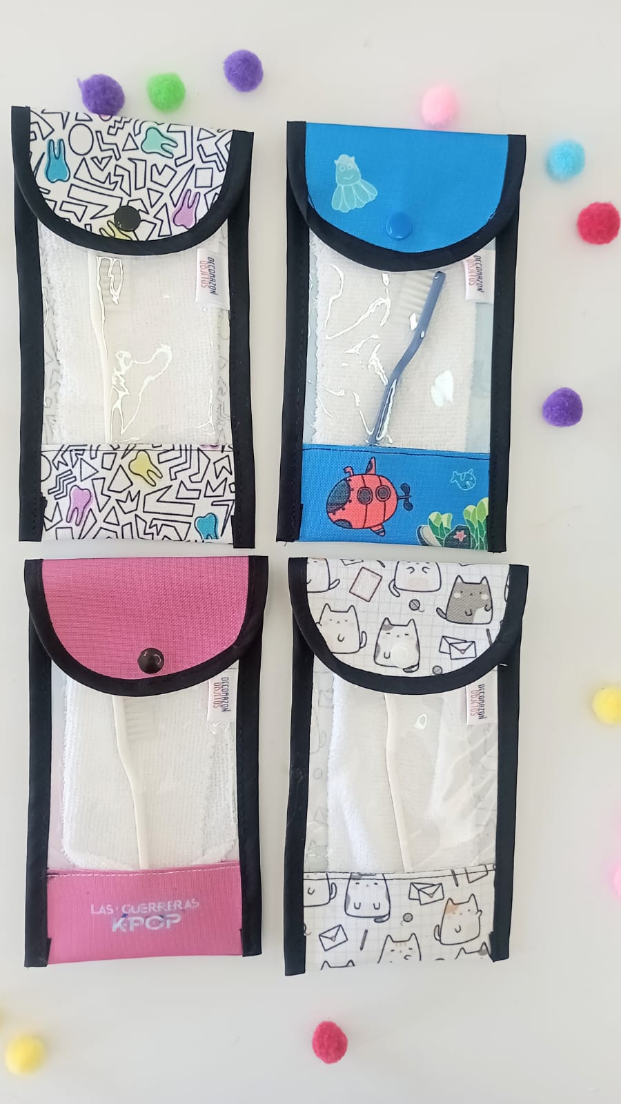 kit higiene dental infantil