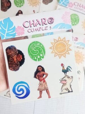 TATUAJES TEMPORALES – PACK X6 PLANCHAS