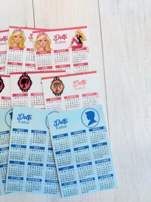 CALENDARIO CON TIRA DE IMÁN