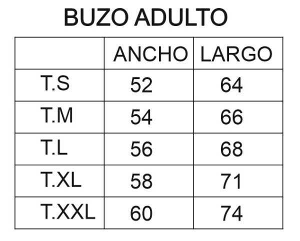 BUZO ADULTO - Imagen 2
