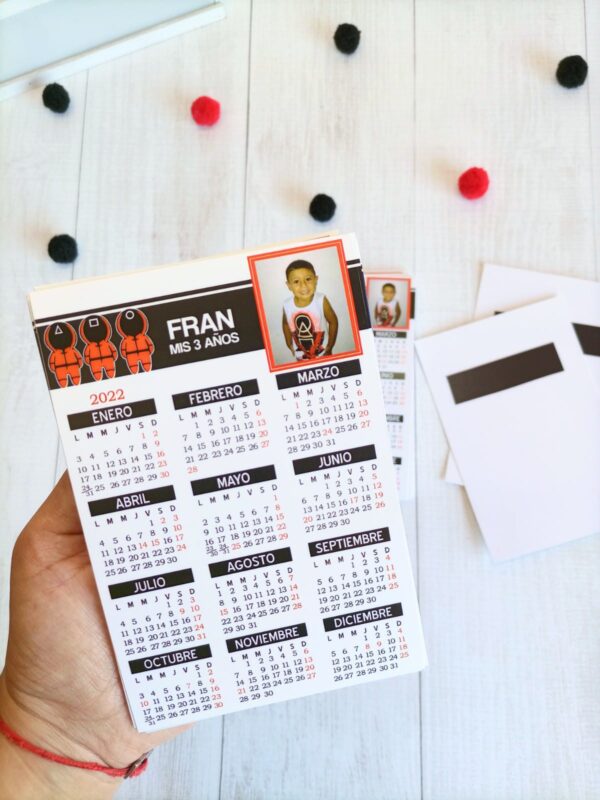 CALENDARIO CON TIRA DE IMÁN - Imagen 4