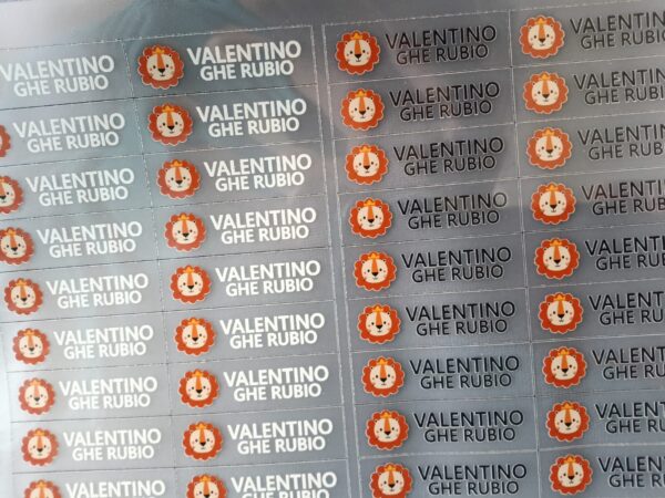 ETIQUETA PARA PEGAR A LA ROPA - Imagen 3
