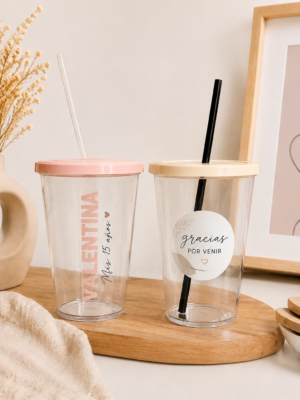 VASO DE ACRÍLICO