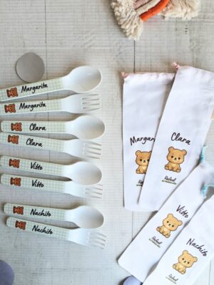 CUCHARA Y TENEDOR SOUVENIR